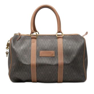 Dior Pre-owned Dior Honeycomb Coated Canvas Boston Bag Unisex C4BBSJV5MABEKKMU