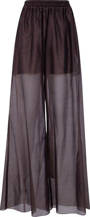 DRHOPE Pants Sheer Layers Lyocell Trousers