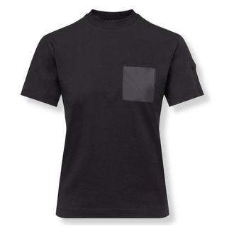 Moncler T-Shirts, female, Black, Size: S T-Shirts
