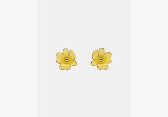Kate Spade New York Golden Bloom Flower Studs