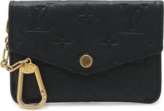Louis Vuitton Black Noir Monogram Empreinte Coin Purse/Coin Case (Pre-Owned)