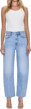 Pistola Denim Wes Barrel Jeans In Gaze
