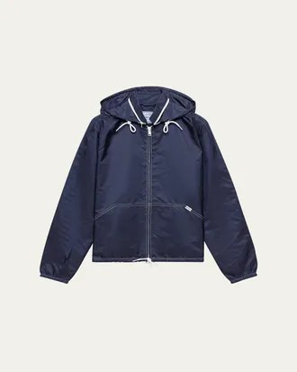 Prada Re-Nylon Zip-Up Jacket