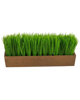 Nearly Natural 12In Grass Artificial Plant In Decorative Planter
