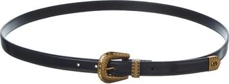 Valentino Vlogo Leather Belt