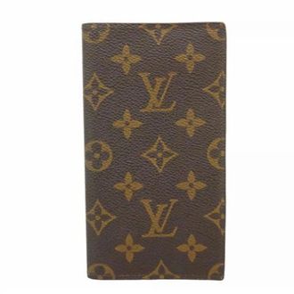 Louis Vuitton Pre-owned Wallets, unisex, Brown, Size: ONE SIZE Pre-owned Canvas Home-Office Wallet