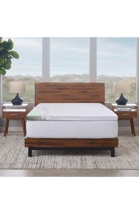 Ella Jayne Home Ella Jayne 3-Inch Memory Foam Mattress Topper in White at Nordstrom Rack, Size California King