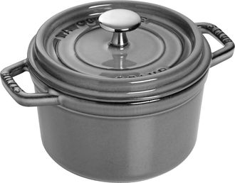 Staub Cast Iron Round Dutch Oven, Made in France