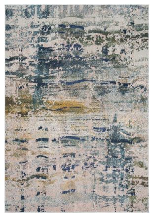 Safavieh Alfombra azul/gris 155 x 231 cm