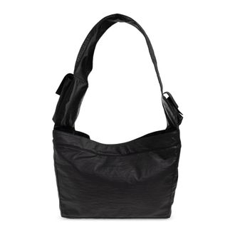 Yohji Yamamoto Tote Bags, unisex, Black, Size: ONE SIZE Newspaper Bag L