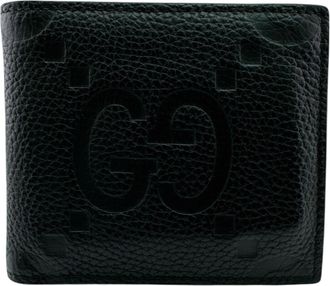 Gucci Black Leather Wallet (Bi-Fold) (Pre-Owned)