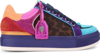 Kurt Geiger Womens Suede Southbank Tag Sneakers - Multicolour - Size UK 2
