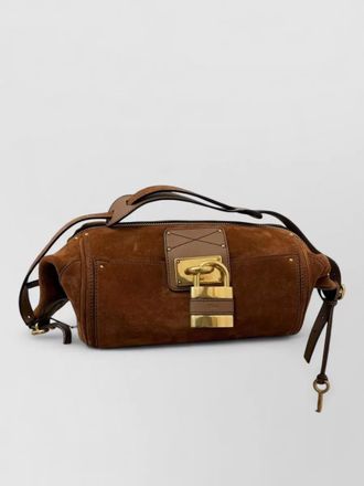 Chlo&eacute; paddington leather belt shoulder bag
