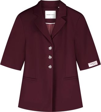 Fab By Fabienne Chapot Blazer Colombine - - Jackets - Donna - Rosso - 2XL