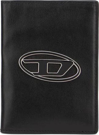 Diesel Wallets & Cardholders, male, Black, Size: ONE SIZE Elegant Minimalist Leather Wallet