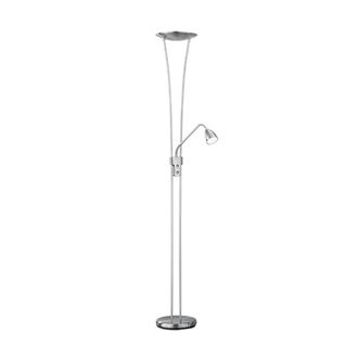 Trio Leuchten Lampada Piantana Led 20w Moderna Acciaio Fanale H180 Arizona Gd Trio