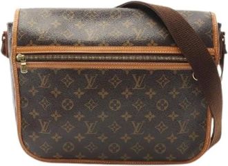 Louis Vuitton Pre-owned Cross Body Bags, male, Brown, Size: ONE SIZE Pre-owned Bosphore Monogram Shoulder Bag