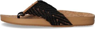 Reef Schoenen, Dames, Zwart, 40 EU, Su&egrave;de, Comfortabele Cushion Strand Slippers