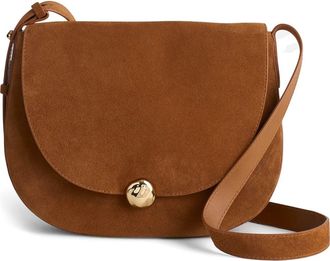Madewell The Dakota Large Saddle Bag in Aged Cognac at Nordstrom