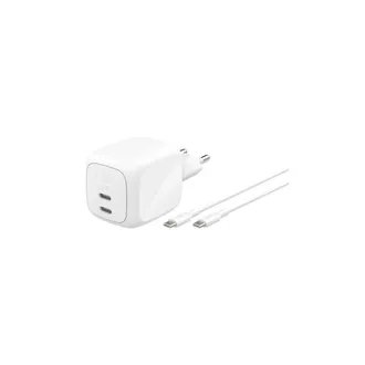Belkin Wch020kq2mwh-b6 Cargador De Dispositivo M&oacute;vil Universal Blanco Corriente Alterna Carga R&aacute;pida Interior