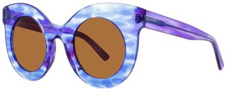 Andy Wolf Sunglasses ORANGE/BROWN
