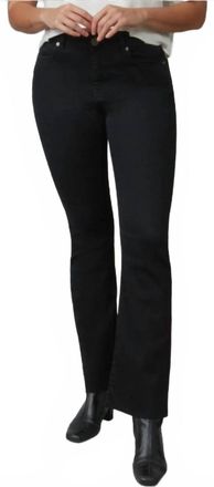 Lola Jeans Womens High Rise Bootcut Jeans In Black