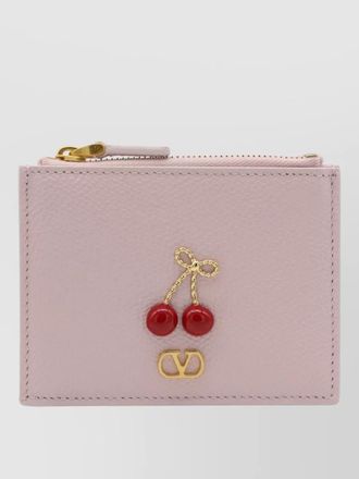 Valentino Garavani leather cardholder