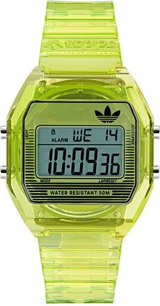 adidas Originals ADIDAS Originals Digital Two Crystal Unisexs Green Watch AOST25538 Resin - One Size