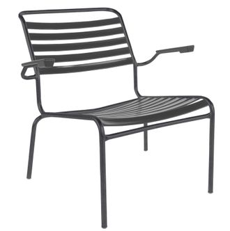 Schubiger M&ouml;bel L&auml;ttli-Lounger S&auml;ntis mit Armlehnen