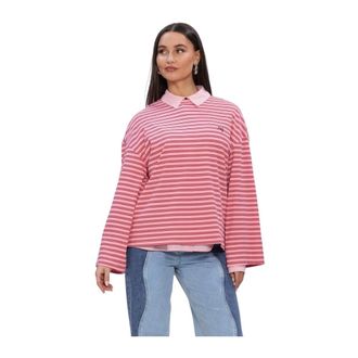 Harper & Yve Tommy LS Shirt - Dames - Polos - Roze - XL - Polyester - Tops