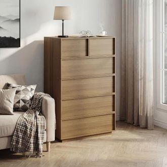 OEM Cassettiera A Sei Cassetti, Armadio/mobile Contenitore Moderno, Mobile Contenitore In Legno, Tavolo Da Trucco, Adatto Per Soggiorno, Camera Da Letto, 