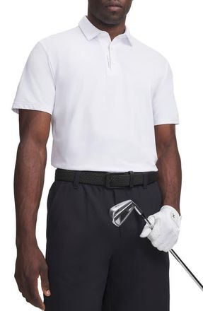 Under Armour UA ArmourDry Solid Performance Golf Polo in White at Nordstrom, Size Xx-Large