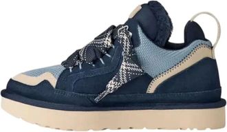 UGG Ugg, Schoenen, Dames, Blauw, 36 EU, Wol, Lowmel Sneaker