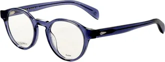 Rag & Bone Rag & Bone Mens 48 mm Blue Opticals