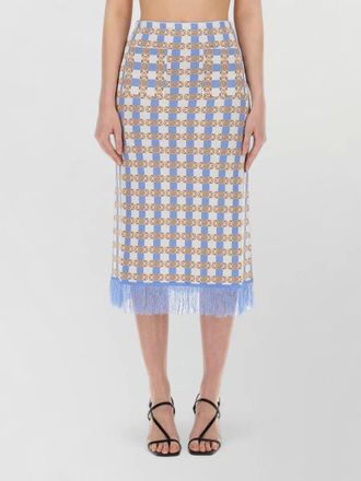 Baum Und Pferdgarten viscose fitted skirt