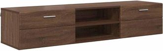vidaXL TV Cabinet Brown oak 150 x 39 x 30 cm Engineered wood vidaXL
