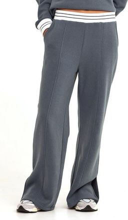 Threads 4 Thought Bellona Triblend Fleece Wide Leg Pants in Raindrop /Stargazer at Nordstrom, Size X-Large
