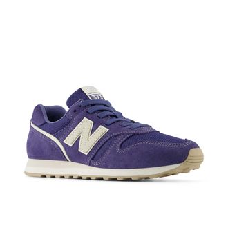 New Balance Sneaker NEW BALANCE 373, Damen, Gr. 36,5, schwarz (dream state), Leder, Synthetik, Schuhe Sneaker