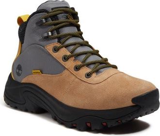 Timberland Mt. Maddsen Waterproof Hiking Boot in Medium Beige Suede at Nordstrom, Size 11