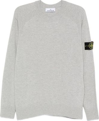 Stone Island Light Wool Crew Neck Sweater