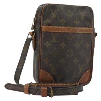 Louis Vuitton Pre-owned Monogram Canvas Shoulder Bag - Dames - Pre-owned - Bruin - Maat: ONE Size Leer