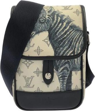 Louis Vuitton Pre-owned Monogram Savane Messenger BB Borsa a Spalla - - Pre-owned - Donna - Beige - ONE SIZE