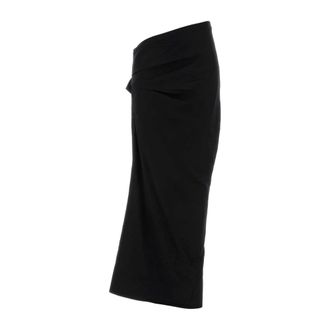Entire studios Midi Skirts, female, Black, Size: XS Wool Skirt