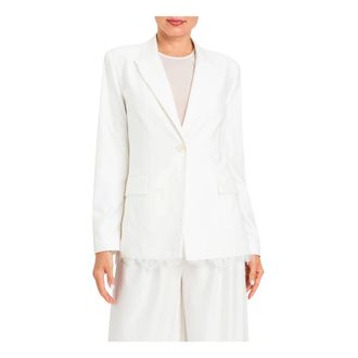 Twinset Dames, Jassen, Wit, Maat: M