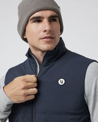 Vuori Clothing Echo Insulated Vest 2.0 | Navy | Medium