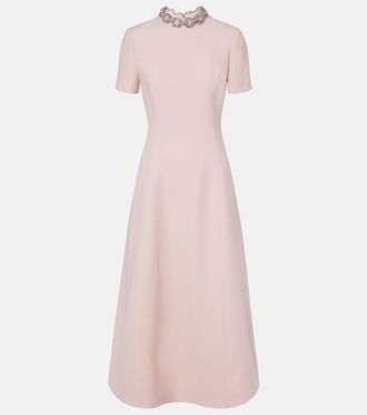 Valentino Abito midi in Crepe Couture