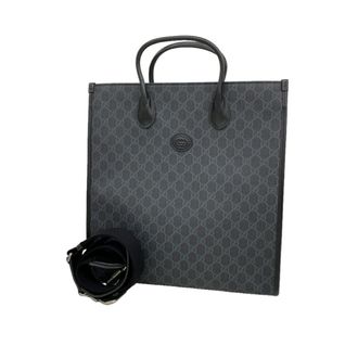 Gucci Black Leather Tote Bag (Pre-Owned)