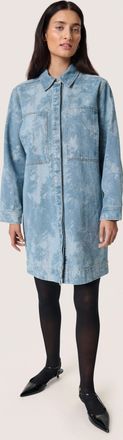 Soaked In Luxury Denim Jurk SLAltea Loose fit blue