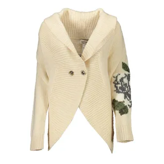 Blugirl Beige Acrylic Women Womens Cardigan
