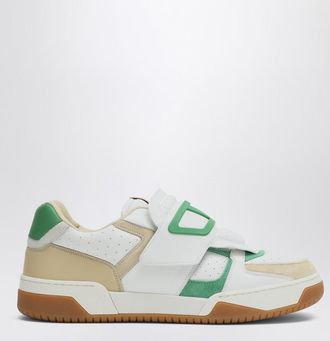 Valentino Garavani Sneaker Low Top Joie De Jouer white/beige/green